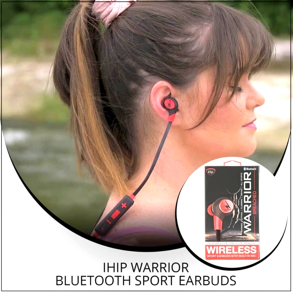 HOST PICK: Warrior Bluetooth Sports Earbuds with Built in Mic